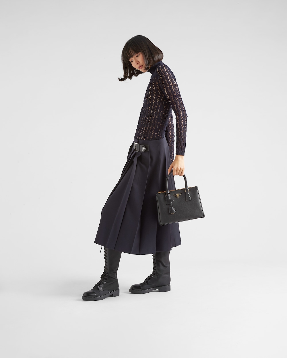 Medium Prada Galleria Saffiano leather bag - Image 6